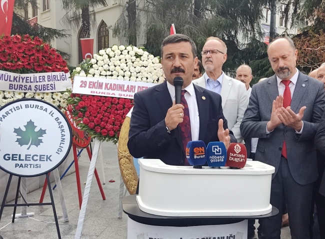 Bursa bugün al bayraklarla donatıldı!