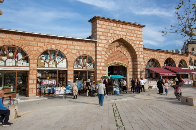 Bursa'da Tarihi Çarşı eski ihtişamına kavuşuyor