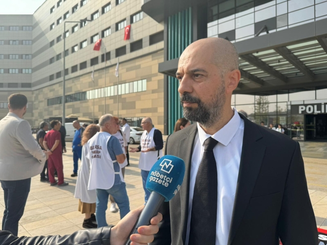 Bursa'da doktorlar şiddete karşı ayaklandı