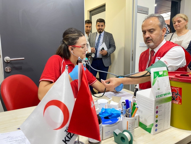 Bursa'da Kızılay Kan Merkezi'nin modern binası hizmette!