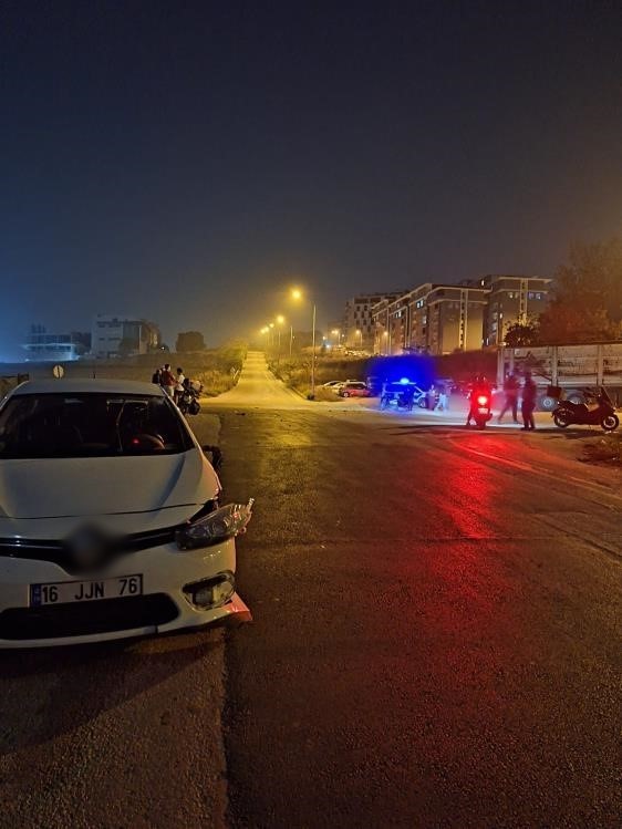 Bursa'da ölümlü kaza kameraya anbean yansıdı