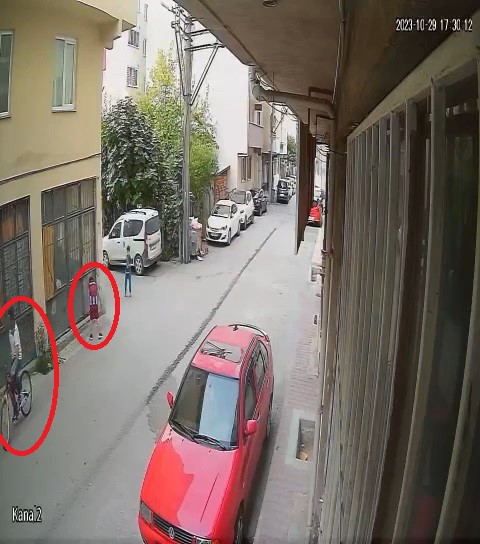 Bursa'da 9 yaşındaki çocuğa biber gazıyla saldırdı
