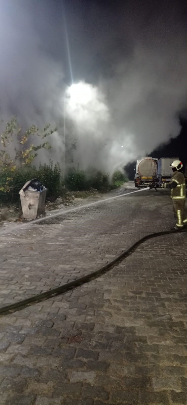 Bursa'da tankerden sızan hidrojen gazı korkuttu