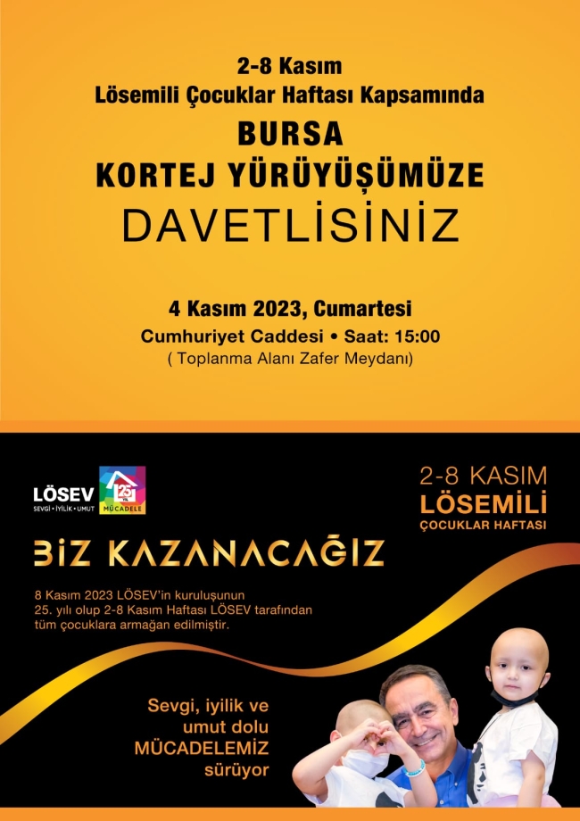 2-8 Kasım Lösemili Çocuklar Haftası