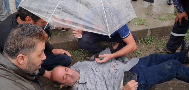 Bursa'da bisikletli yaşlı adam ölümden döndü!