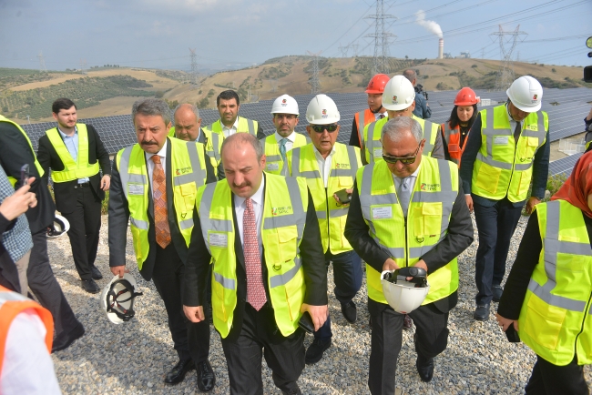TBMM Komisyonu, Emba Hunutlu Termik Santrali'ni ziyaret etti