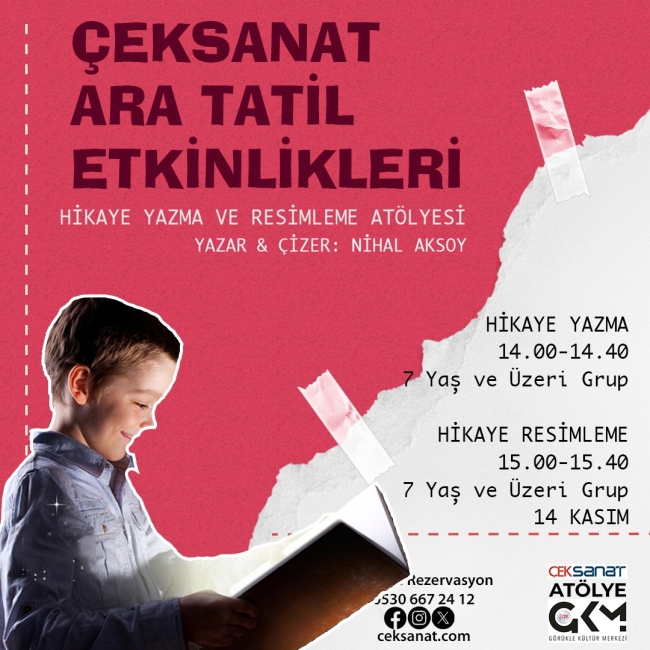 ÇEKSANAT'ta Kasım bir başka!