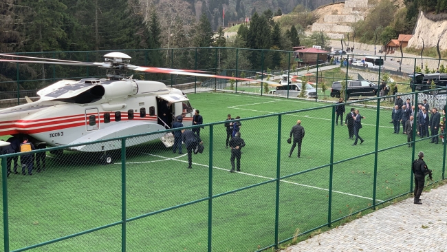 Cumhurbaşkanı Erdoğan, Ayder Yaylası’nda