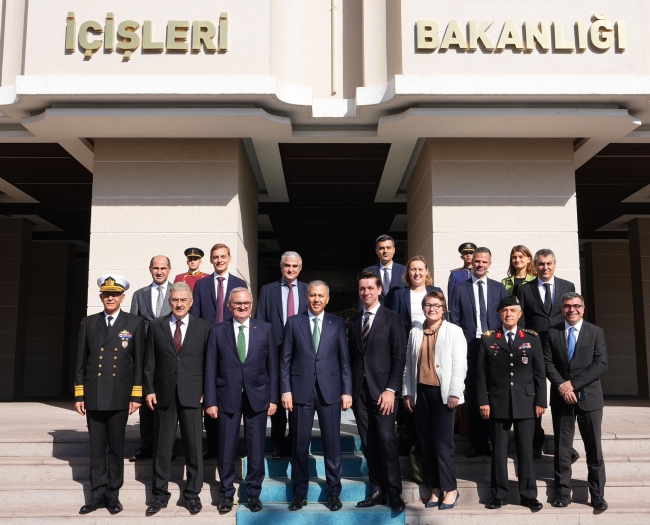 Dybvad Bek, İçişleri Bakanı Ali Yerlikaya'yı ziyaret etti