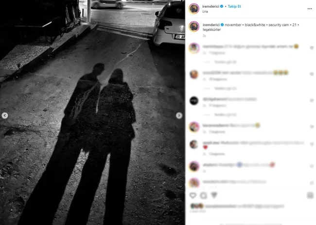 İrem Derici paylaştı: Yeni sevgilisiyle el ele poz verdi