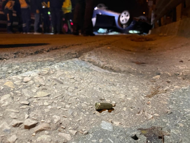 Bursa'da otomobil takla attı! 1 ölü, 3 yaralı