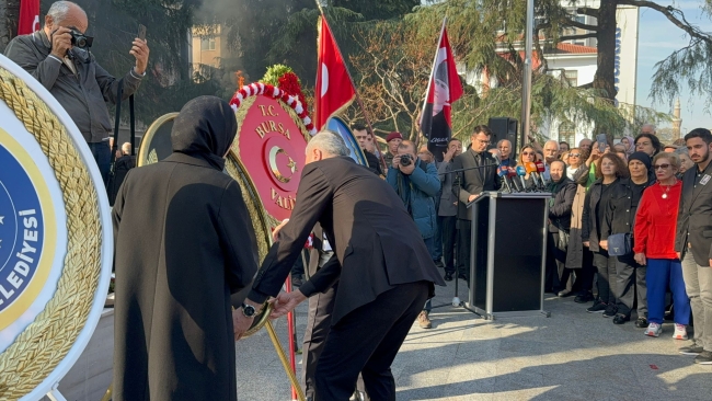 CHP Bursa İl Örgütü, Ata'yı andı
