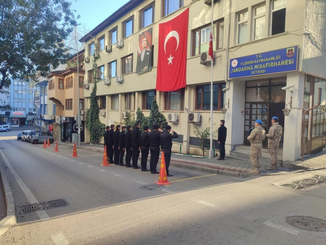 Bursa İl Jandarma Komutanlığı'ndan 10 Kasım programı