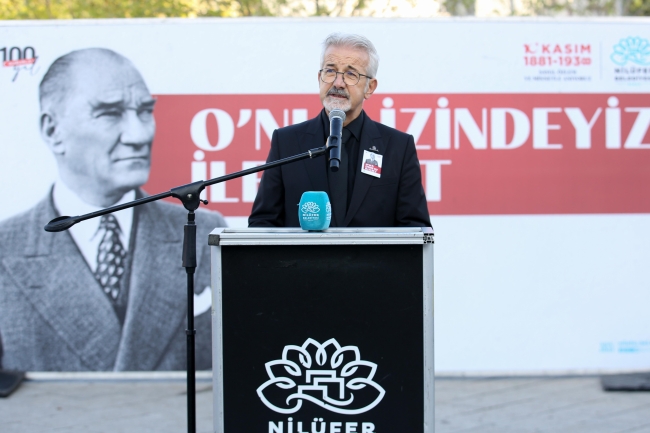 Atatürk vefatının 85. yılında Nilüfer'de özlemle anıldı