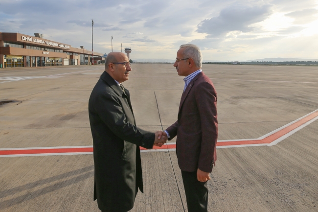 Ulaştırma ve Altyapı Bakanı Abdulkadir Uraloğlu Bursa'da