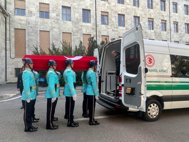 Eski bakan Aktaş için cenaze töreni düzenlendi