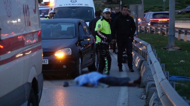 Bursa'da otomobilin çarptığı yaşlı adam can verdi!