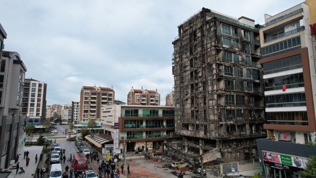 Bursa'da ofisi yanan vatandaş: Yangın gündüz olsaydı felaketi yaşardık