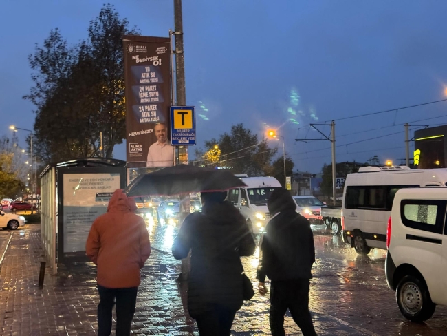 Sağanak yağmur Bursa'yı vurdu!