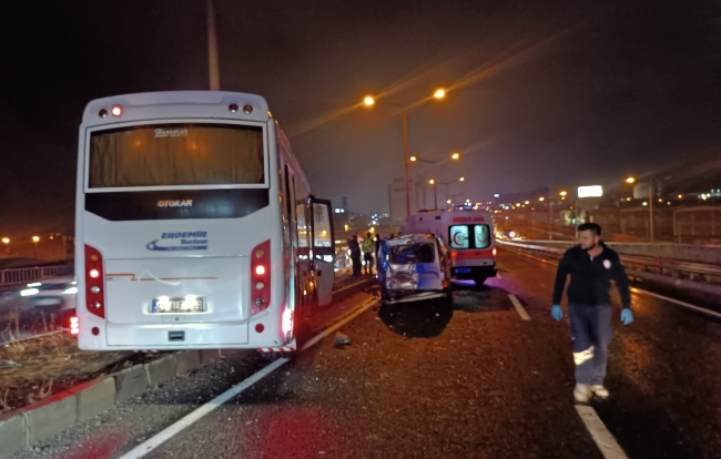 Manisa'da zincirleme kaza: 10 yaralı