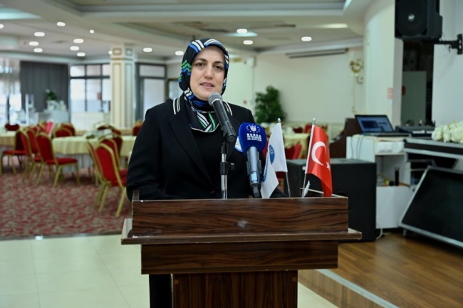 Bursa'da mavi balonlar özgürlük için uçtu