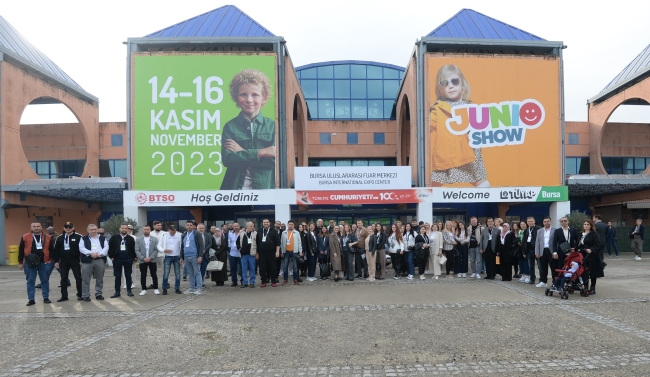 50 ülkeden alıcı Bursa'da buluştu! Junioshow heyecanı başladı