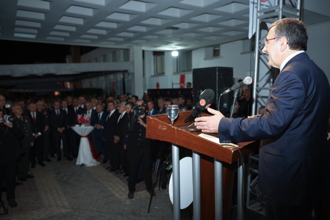 Cumhurbaşkanı Yardımcısı Yılmaz'dan KKTC'de önemli temaslar
