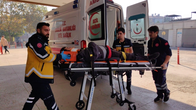 Bursa'da bisiklet kazası 3 kişi yaralandı