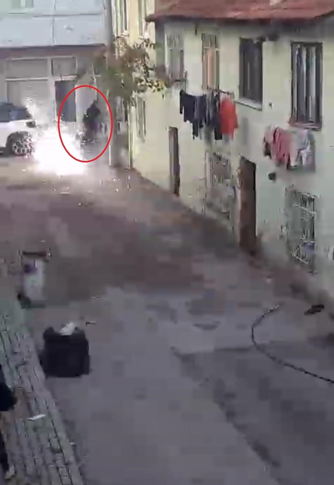 Bursa'da video çekmek isterken canından oluyordu!
