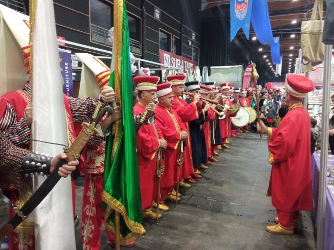 Bursa Mehter Takımı Fransa'ya damga vurdu