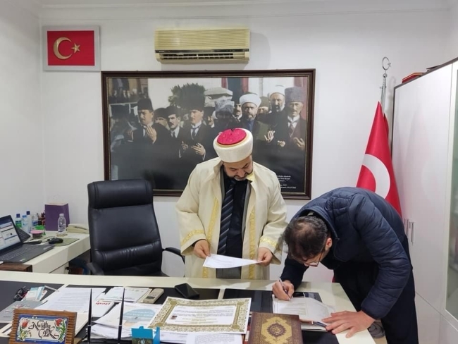 İtalyan Salvatore Bursa'da Müslüman oldu