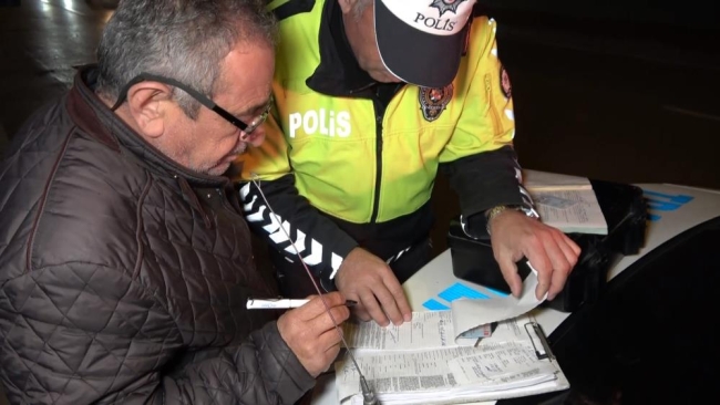 Bursa'da yakalanmamak için arkadaşını kullandı!