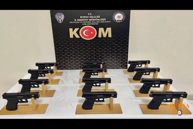 Bursa polisinden oto tamircisine şok baskın!