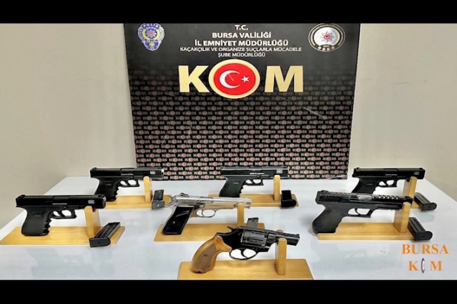 Bursa polisinden oto tamircisine şok baskın!