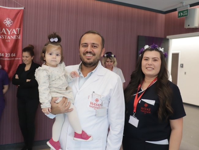 Minikler hayata adım attıkları hastanede buluştu