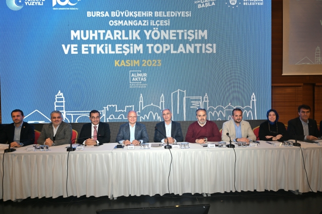 Efkan Ala muhtarlarla buluştu