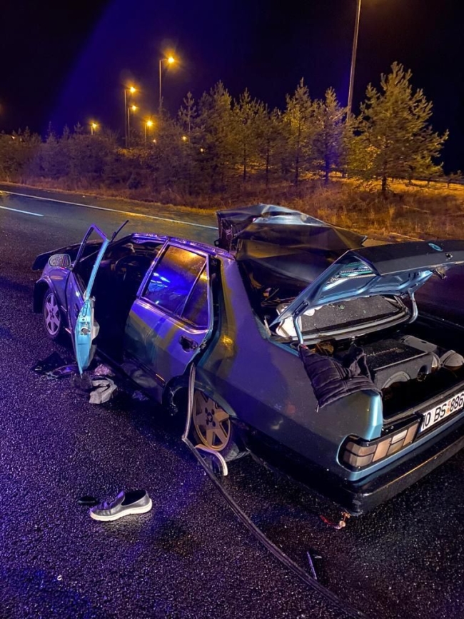 Ankara'da feci kaza! 1 askeri personel öldü