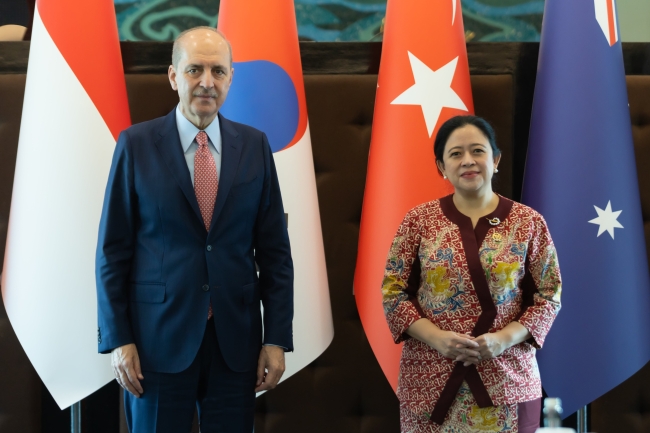 TBMM Başkanı Kurtulmuş'tan Endonezya'da önemli temaslar