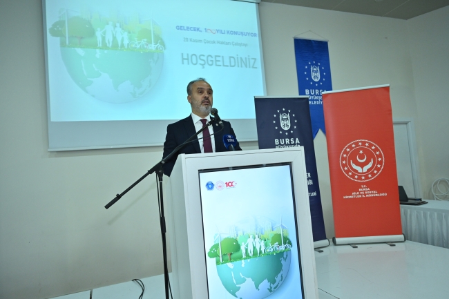 Bursa'da geleceğin teminatı çocuklarda