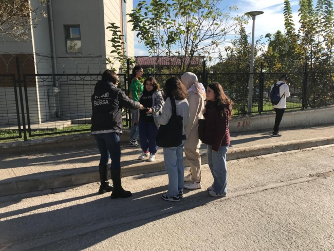 Bursa'da uyuşturucuyla mücadele eğitimi
