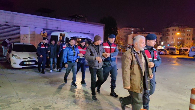 Bursa'da, Mısır uyruklu 5 kaçak göçmen yakalandı