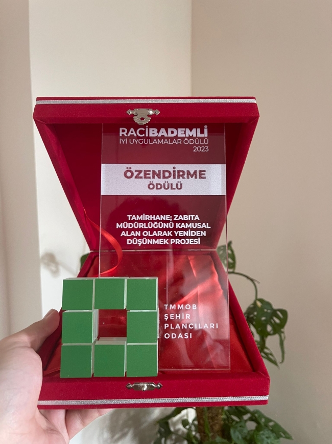 Tamirhane’ye Raci Bademli İyi Uygulamalar Ödülü