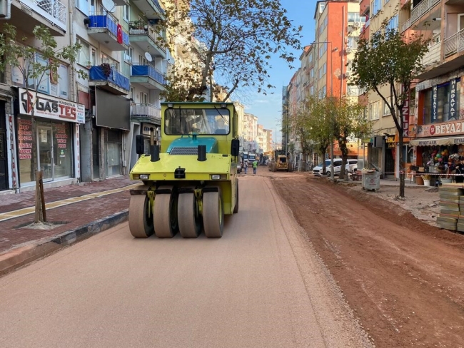 Bursa'da yollar yenileniyor