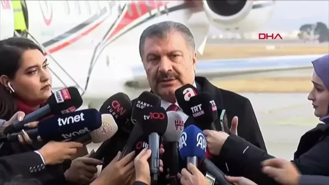 Gazzeli 3 yaralı çocuk Ankara'ya getirildi