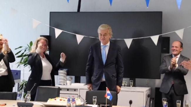 Hollanda'da seçimin galibi 'Geert Wilders'
