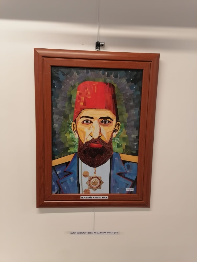Bursa’da toplanan atıklar sanat eserine dönüştü