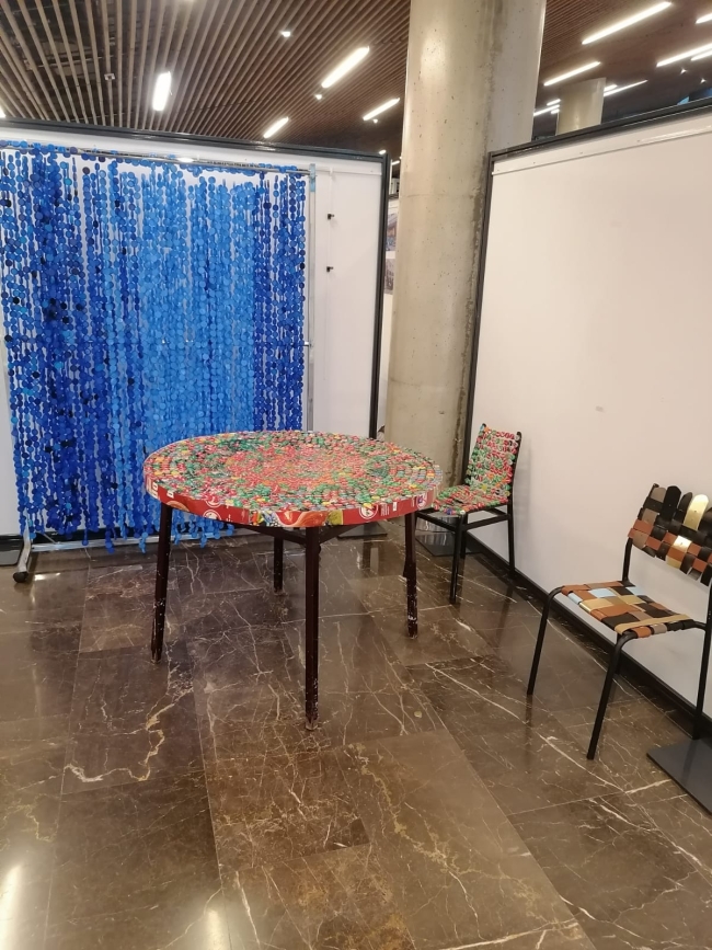 Bursa’da toplanan atıklar sanat eserine dönüştü