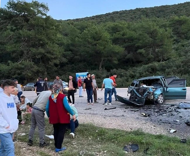 Kazada küçük çocuk can verdi!