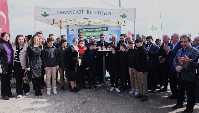 Osmangazi Belediyesi ilçeye bir spor tesisi daha kazandırıyor