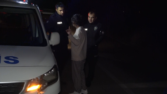 Bursa'da alkollü kadın kaza yaptı, kendini kaybetti!